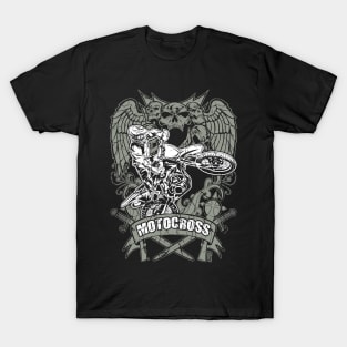 XTREME SKULL MOTOCROSS T-Shirt